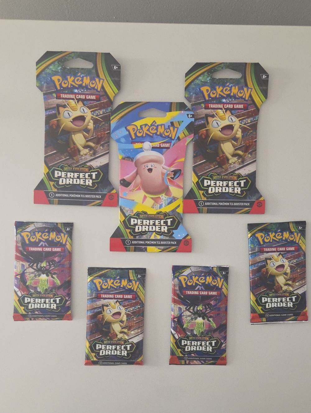 Pokémon TCG Perfect Order Booster Pack (English) - 7 Packs (10 Cards Each)